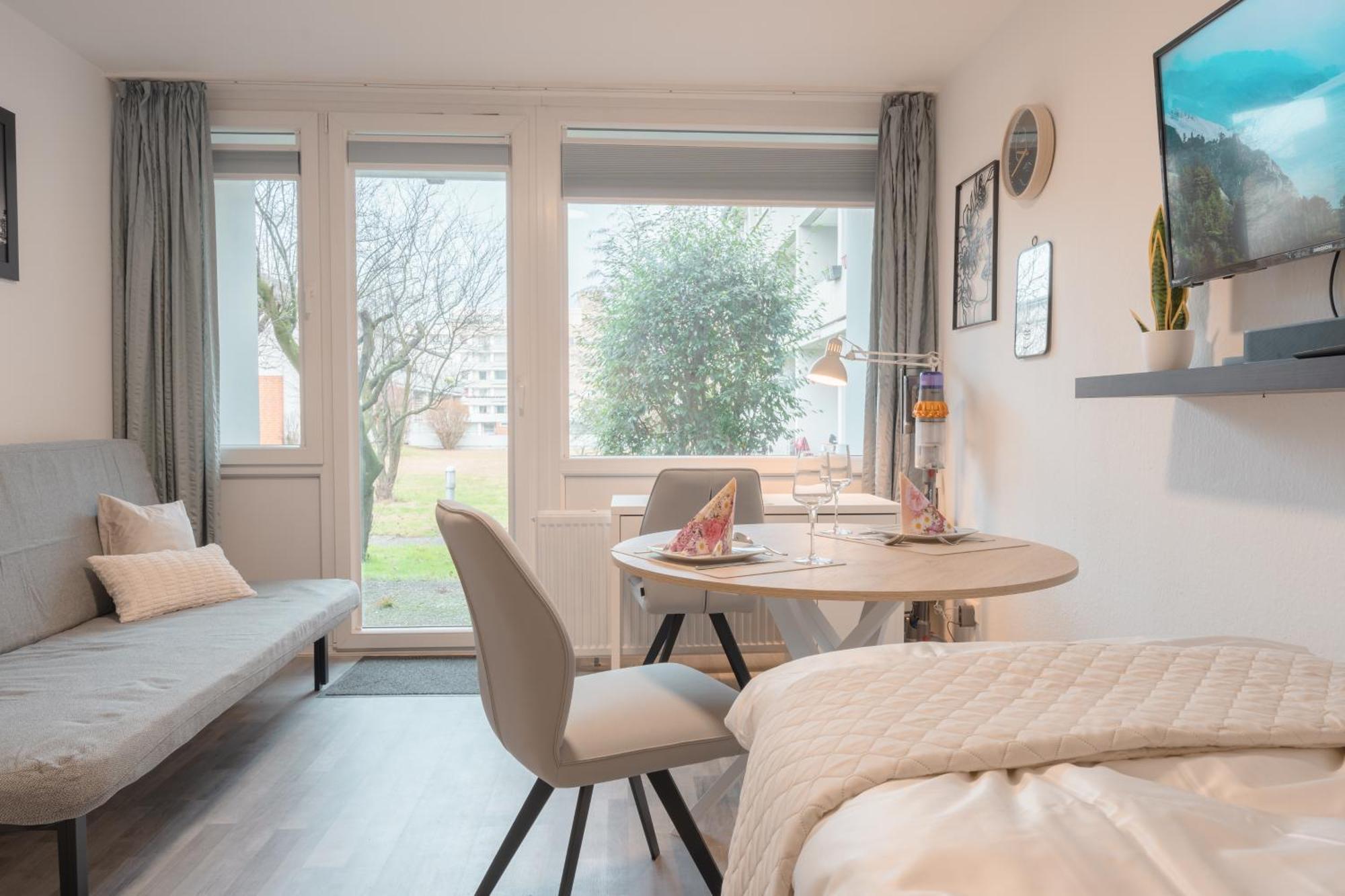 Zentral Nah Mhh Terrasse Komfort - Haustiere Willkommen Hannover Eksteriør bilde